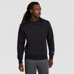 Powerblend Crewneck Sweatshirt. Tonal Script Logo