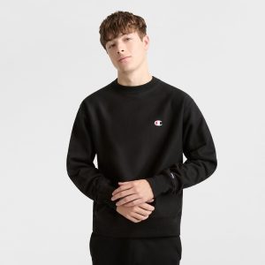 Reverse Weave Crewneck Sweatshirt. C Logo