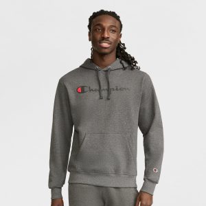 Powerblend Hoodie. Full Script Logo