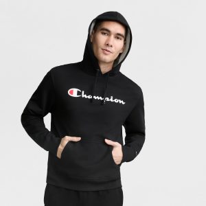 Powerblend Hoodie. Full Script Logo