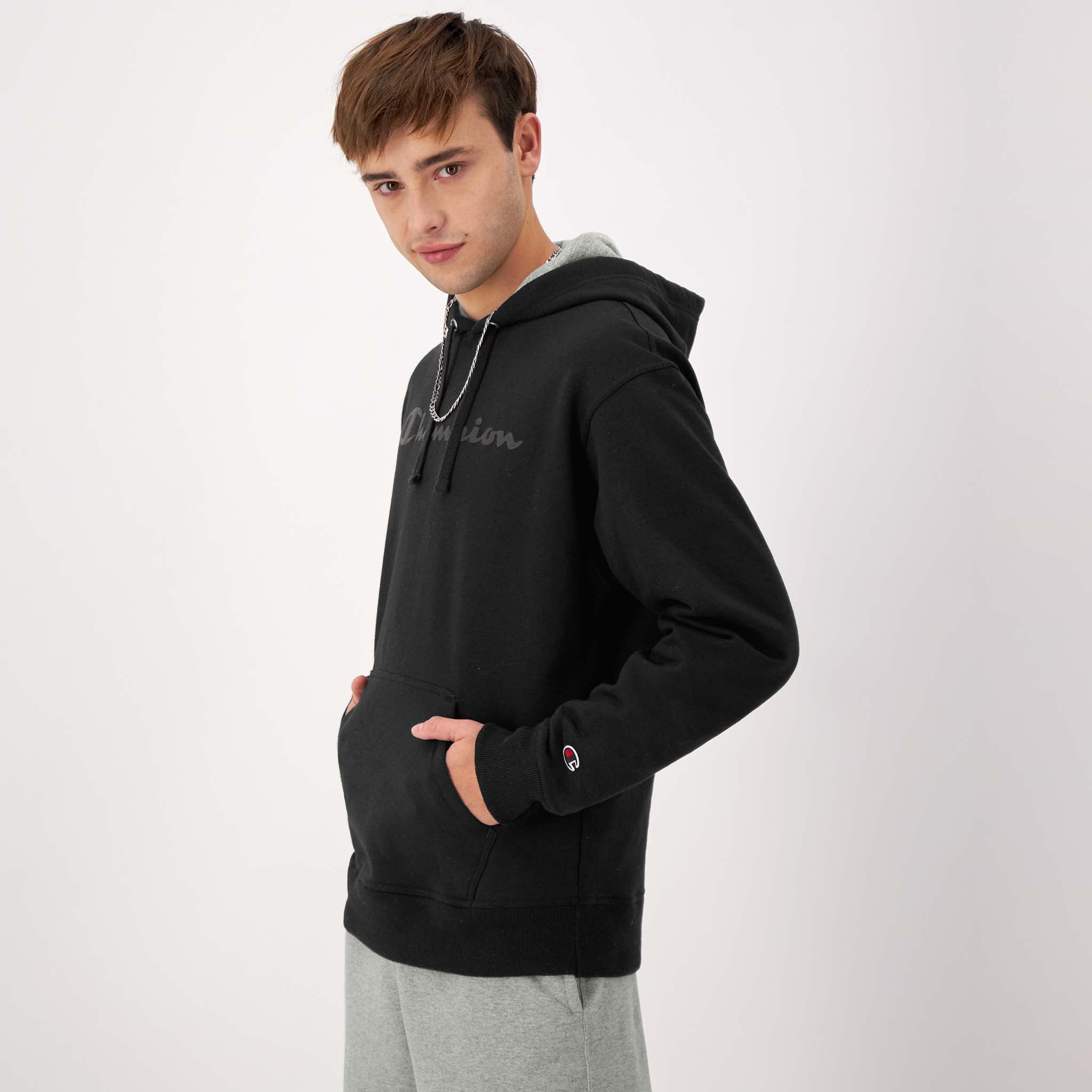 Powerblend Hoodie. Tonal Script Logo - Image 2