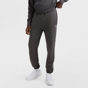 Powerblend Sweatpants. Cinched Bottom. C Logo