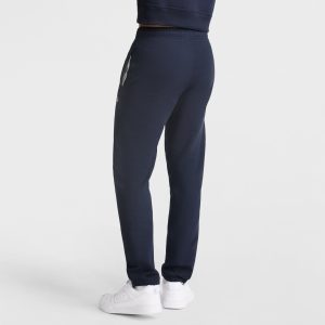 Powerblend Sweatpants. Cinched Bottom. C Logo