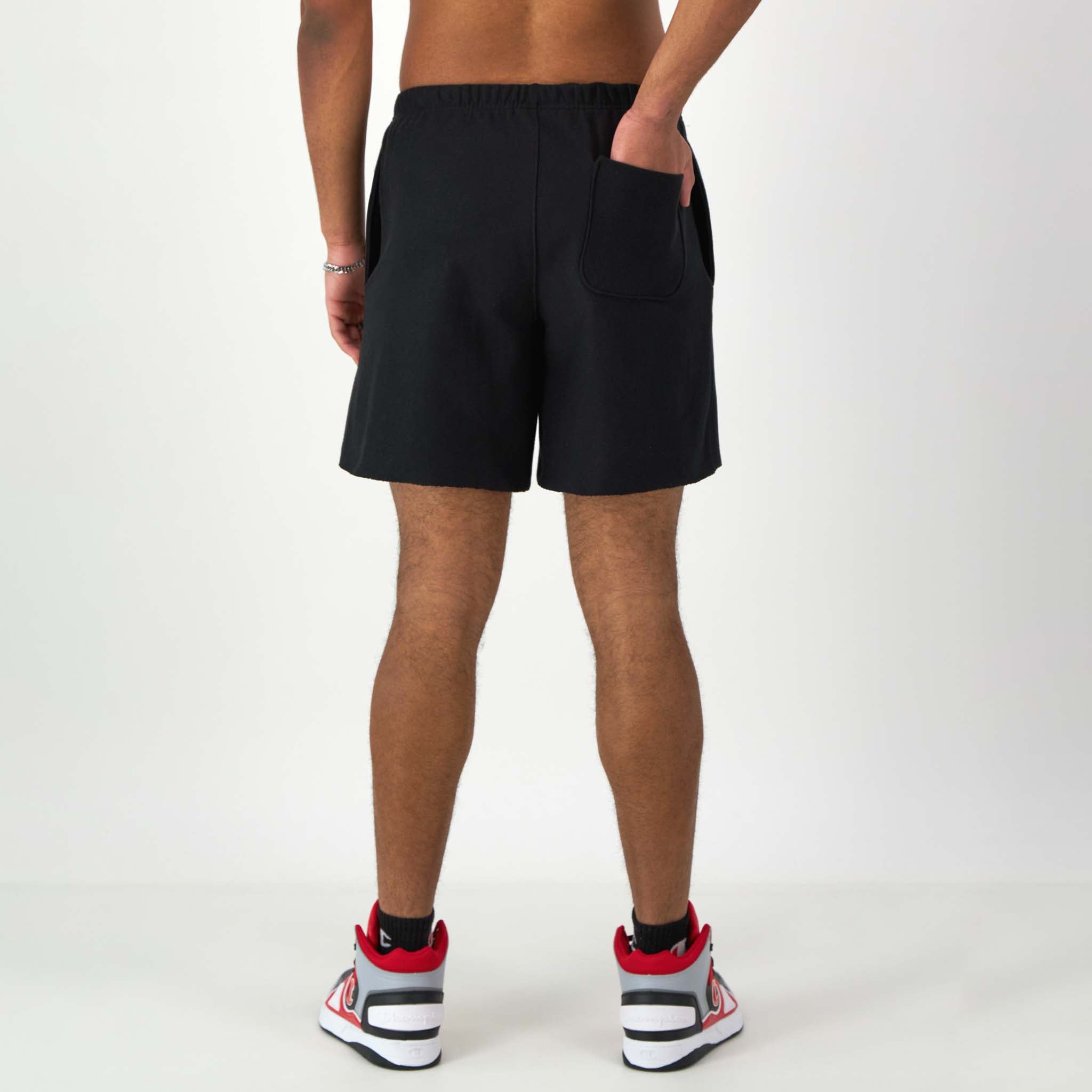 7 Reverse Weave Cut-Off Shorts. C Logo - Image 3