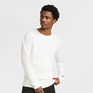 Classic Long Sleeve T-Shirt. Embroidered C Logo
