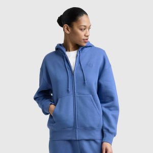Powerblend Fleece Zip-Up Hoodie. C Logo