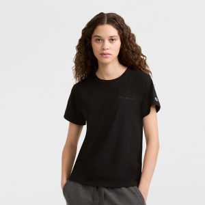Classic T-Shirt. Tonal Left Chest Script