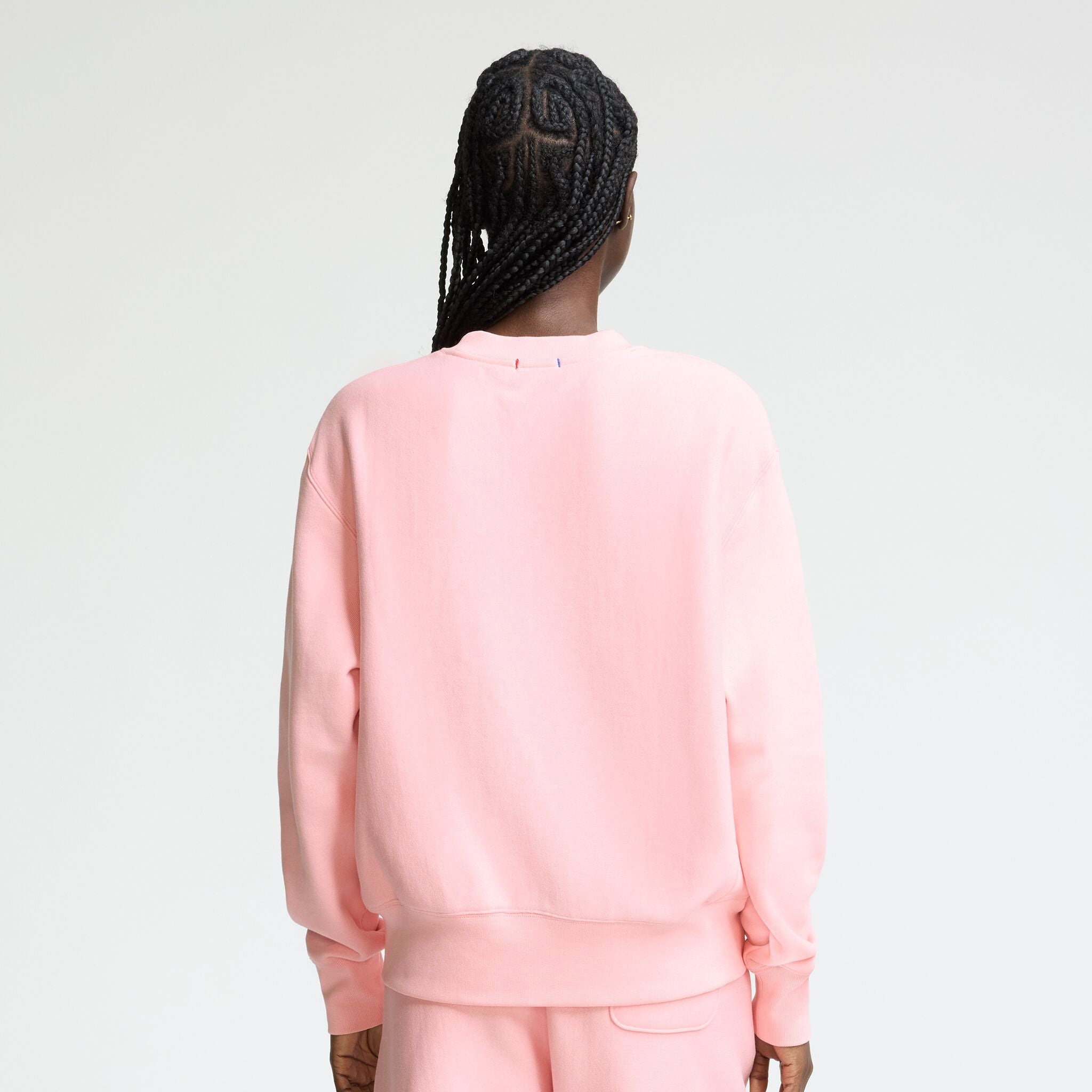 Reverse Weave Crew Neck Sweatshirt - Image 2