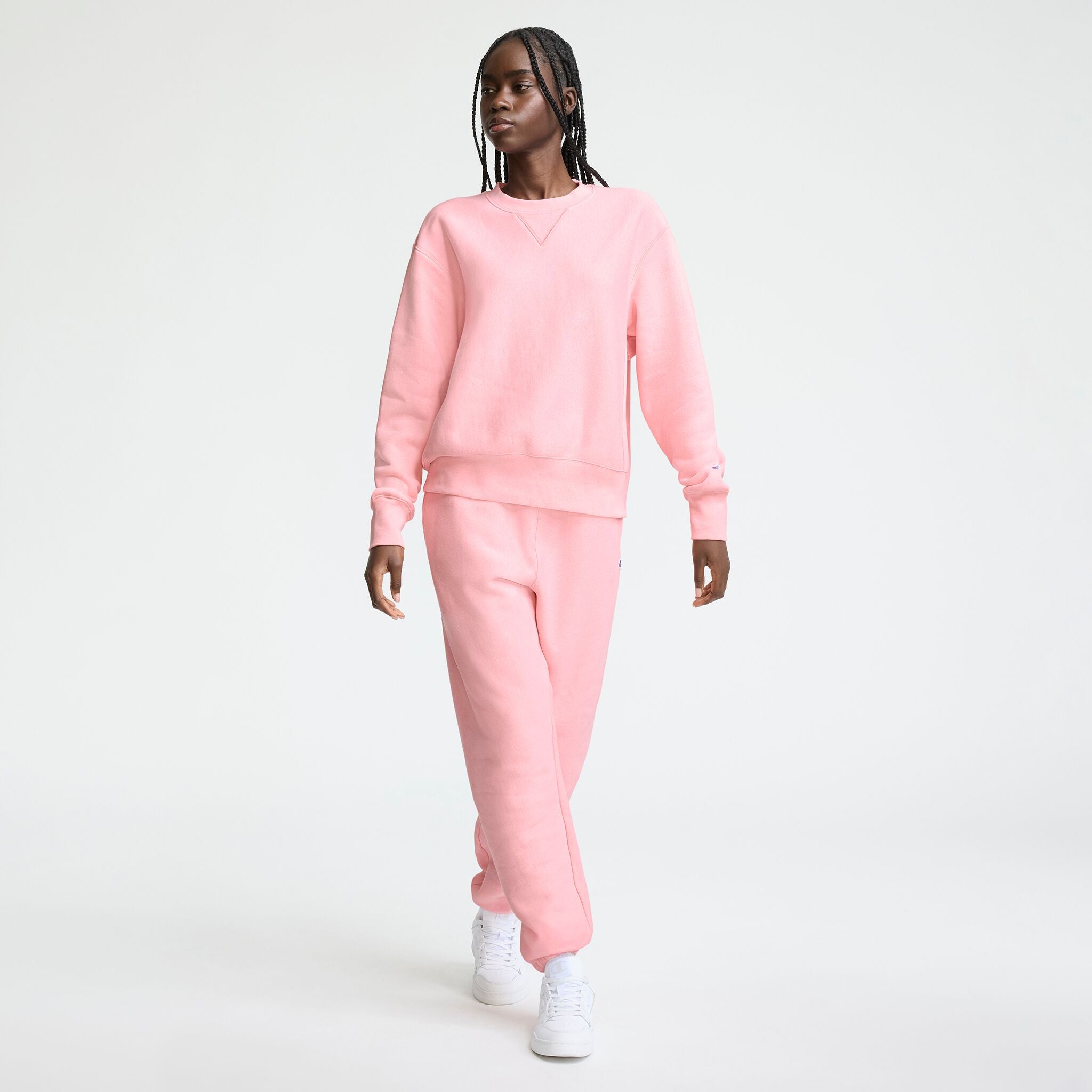Reverse Weave Crew Neck Sweatshirt - Image 5