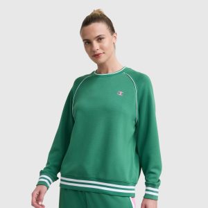 Tennis Court Raglan Crewneck. C Logo