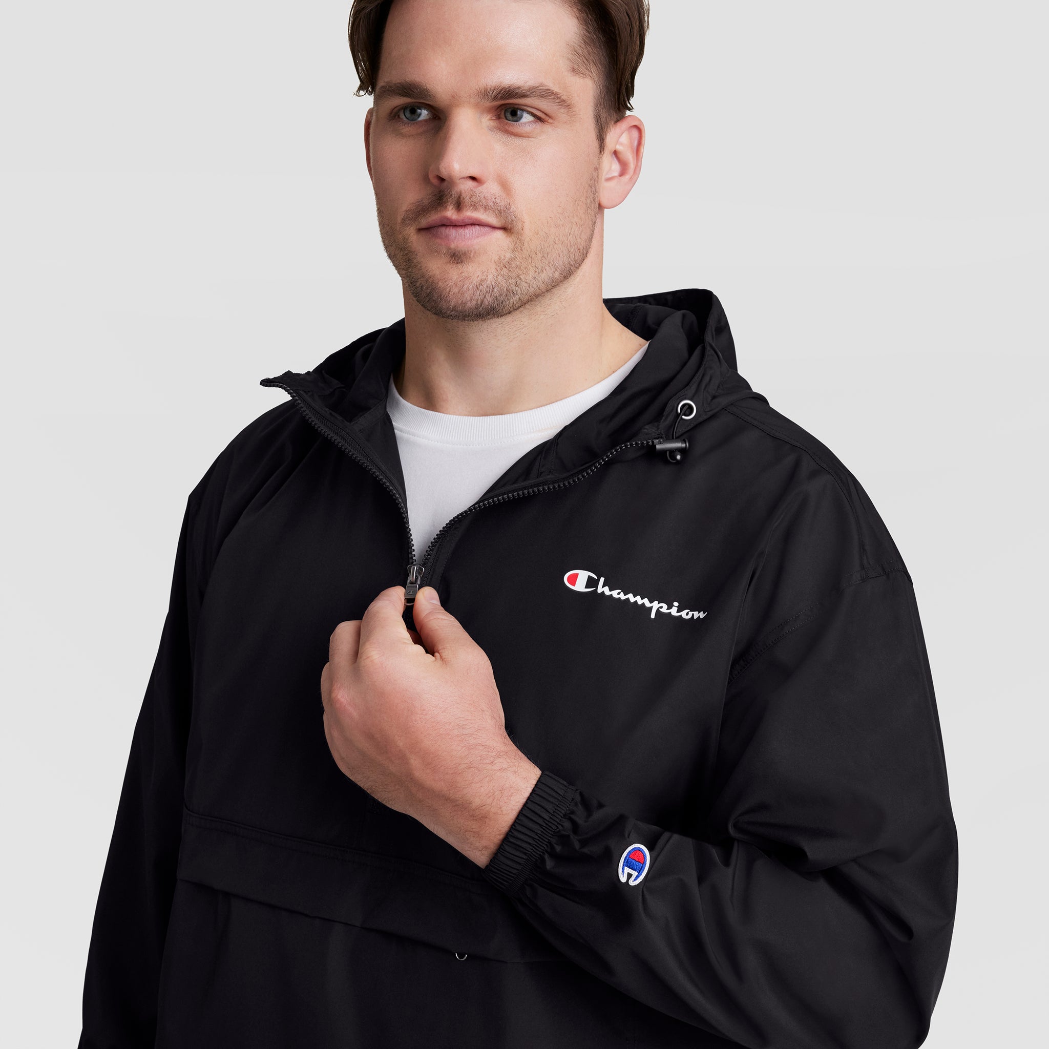 Stadium Packable Jacket. Script Logo - Big & Tall - Image 6