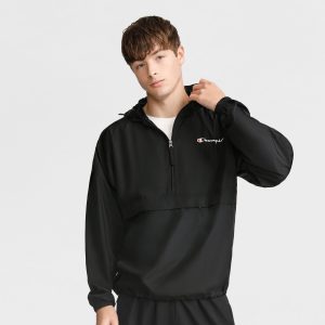 Stadium Packable Jacket. Script Logo