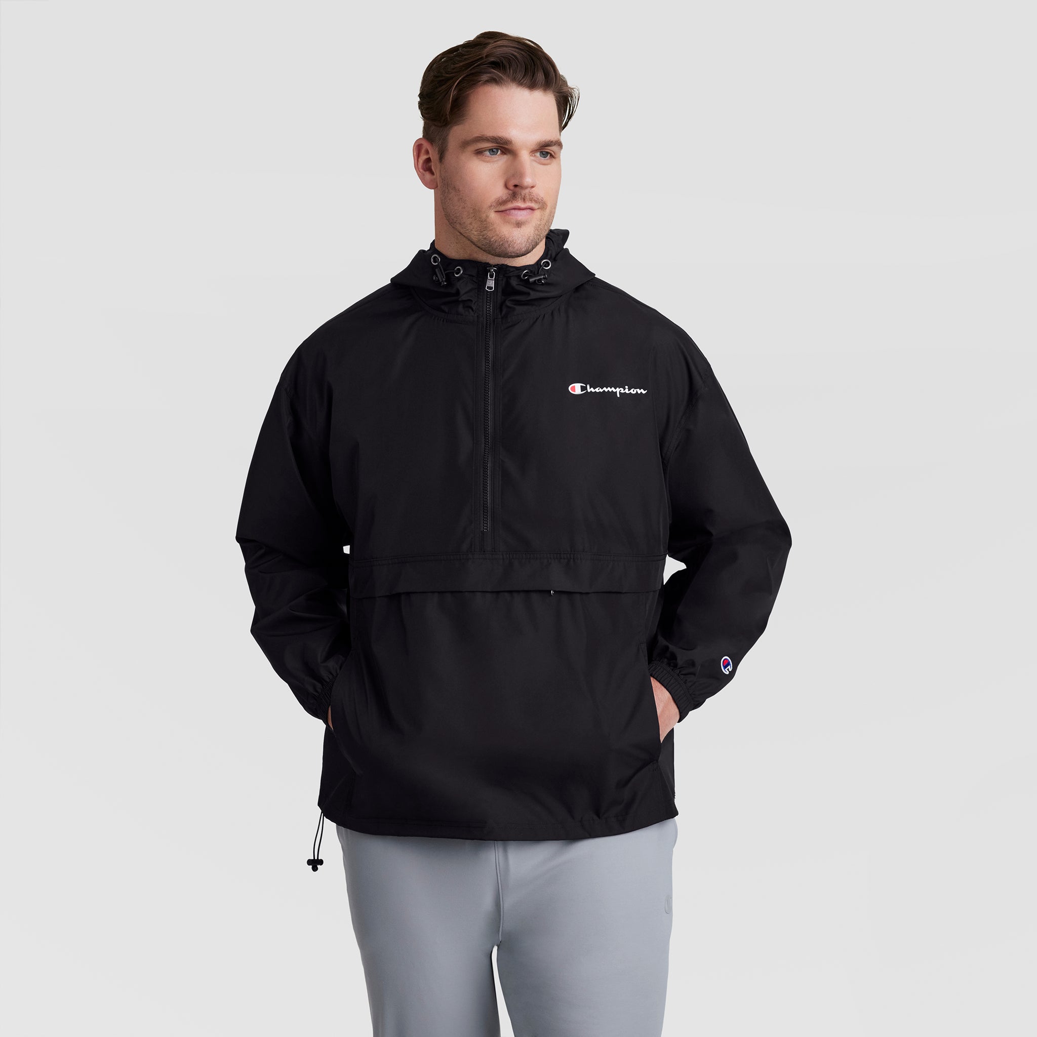 Stadium Packable Jacket. Script Logo - Big & Tall
